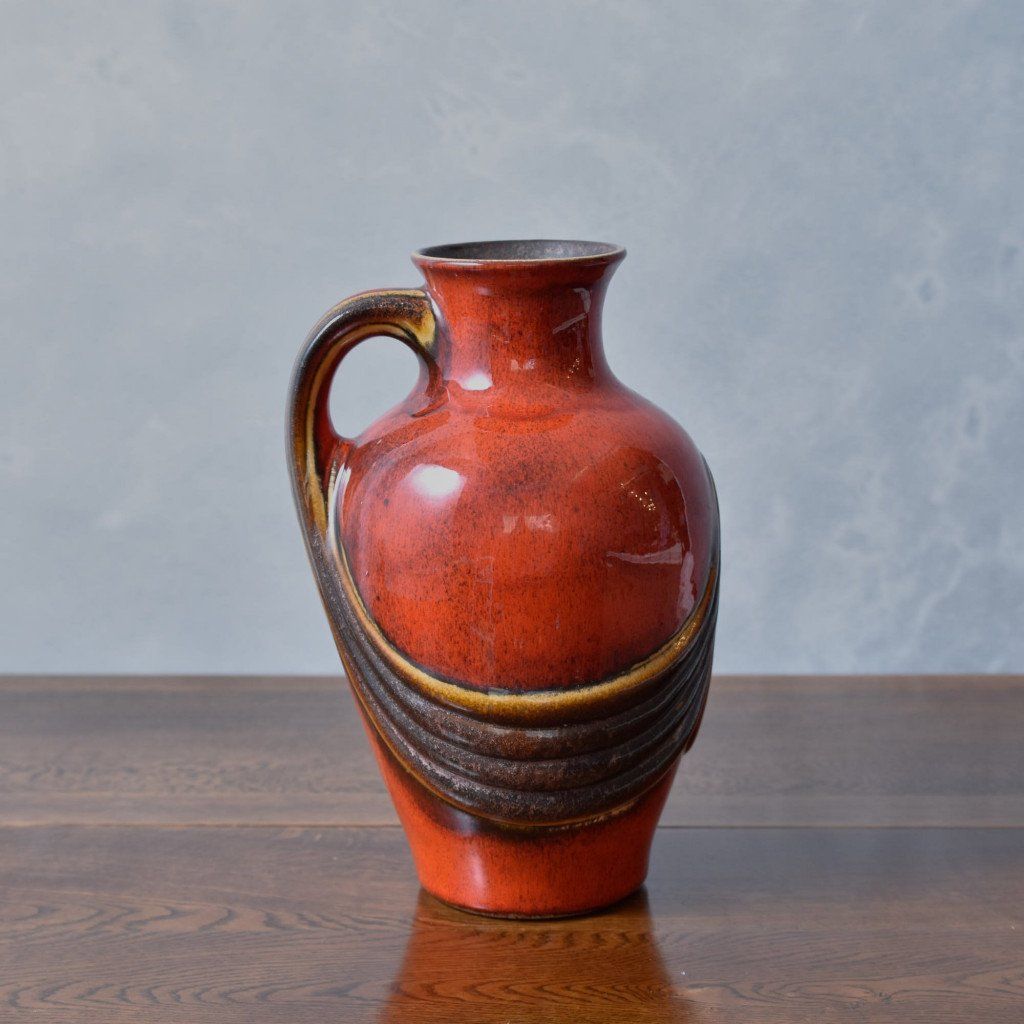 西ドイツヴィンテージ Fat lava フラワーベース