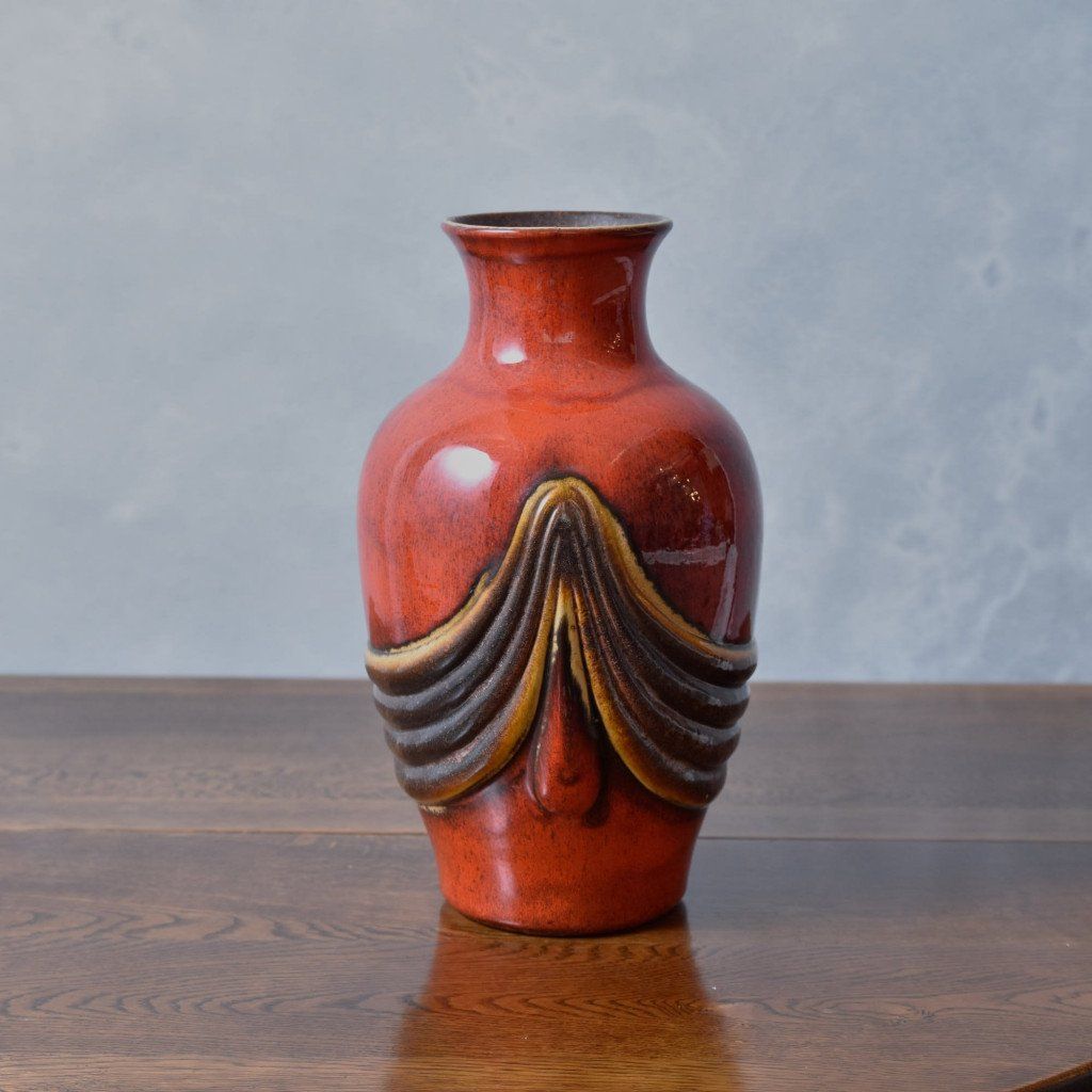 西ドイツヴィンテージ Fat lava フラワーベース