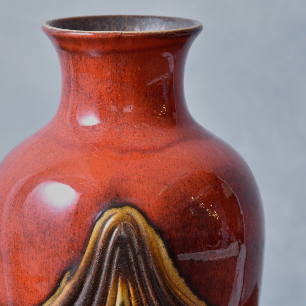 西ドイツヴィンテージ Fat lava フラワーベース