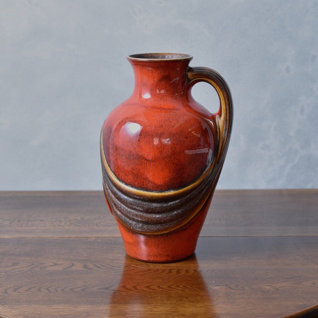 西ドイツヴィンテージ Fat lava フラワーベース