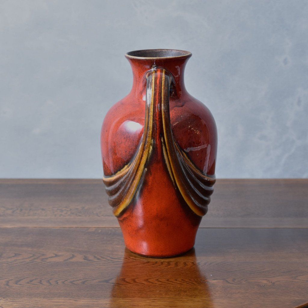 西ドイツヴィンテージ Fat lava フラワーベース