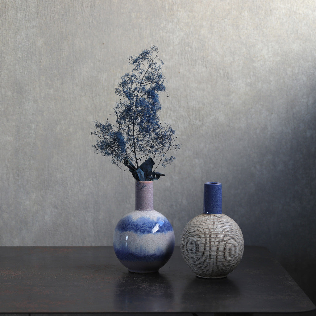 セラミックフラワーベース ピンク