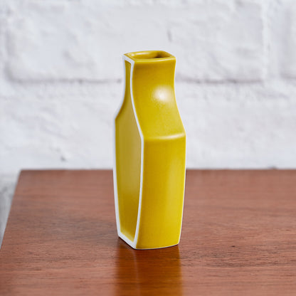 ふちどりフラワーベース からしマット