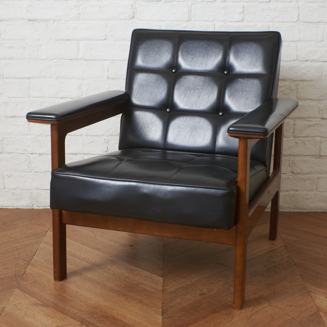 オールドカリモク Kチェア 1シーター