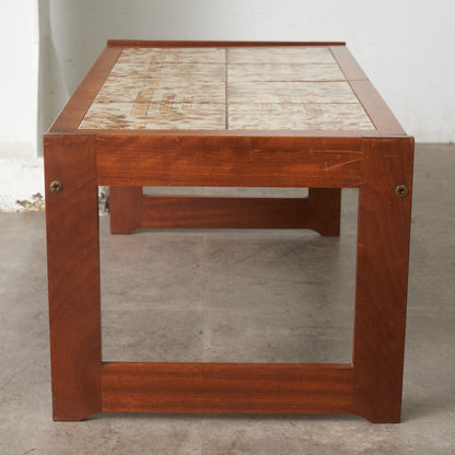 デンマークヴィンテージ タイルトップ コーヒーテーブル