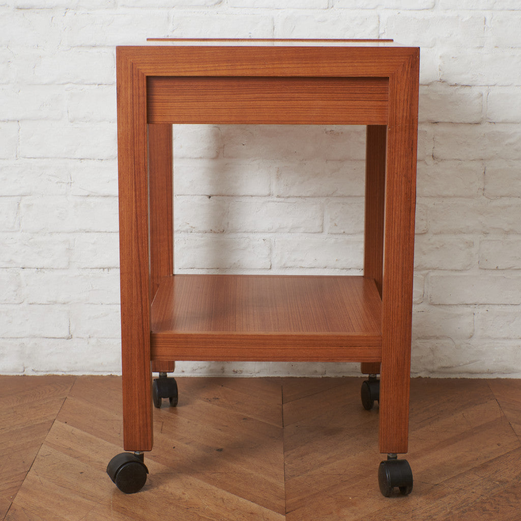 ジャパンヴィンテージ キャスター付き サイドテーブル