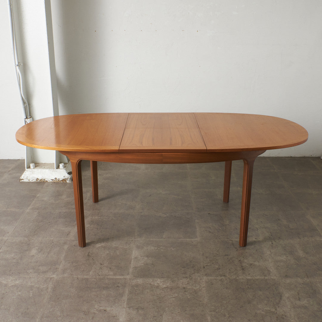 エクステンション オーバル ダイニングテーブル