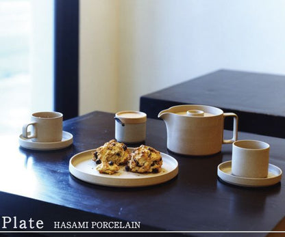 Tray 22cm ナチュラル HASAMI PORCELAIN