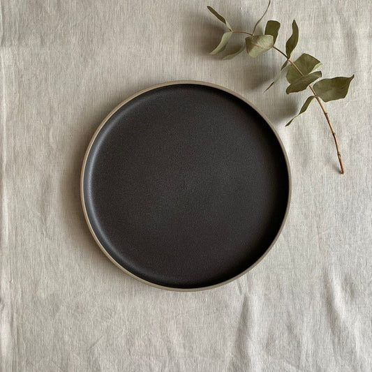 Tray 22cm ブラック HASAMI PORCELAIN