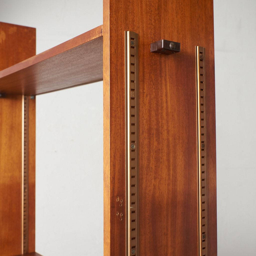 英国ヴィンテージ ウォールユニットシェルフ