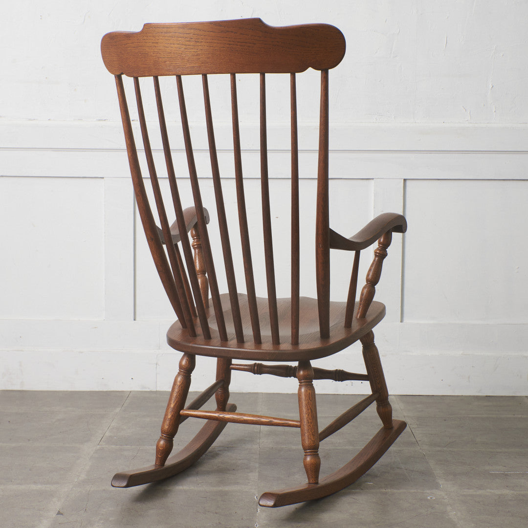 オランダ製 オーク無垢材 ハルデロッキングチェア