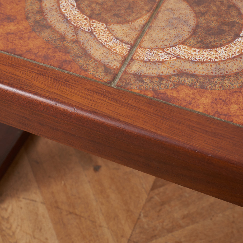 デンマークヴィンテージ タイルトップ コーヒーテーブル