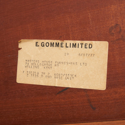 Fresco 凸型コーナーローキャビネット