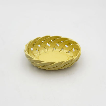 イタリア製 ヴィンテージ セラミックバスケット