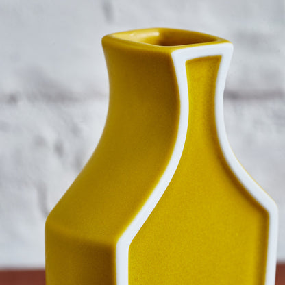 ふちどりフラワーベース からしマット