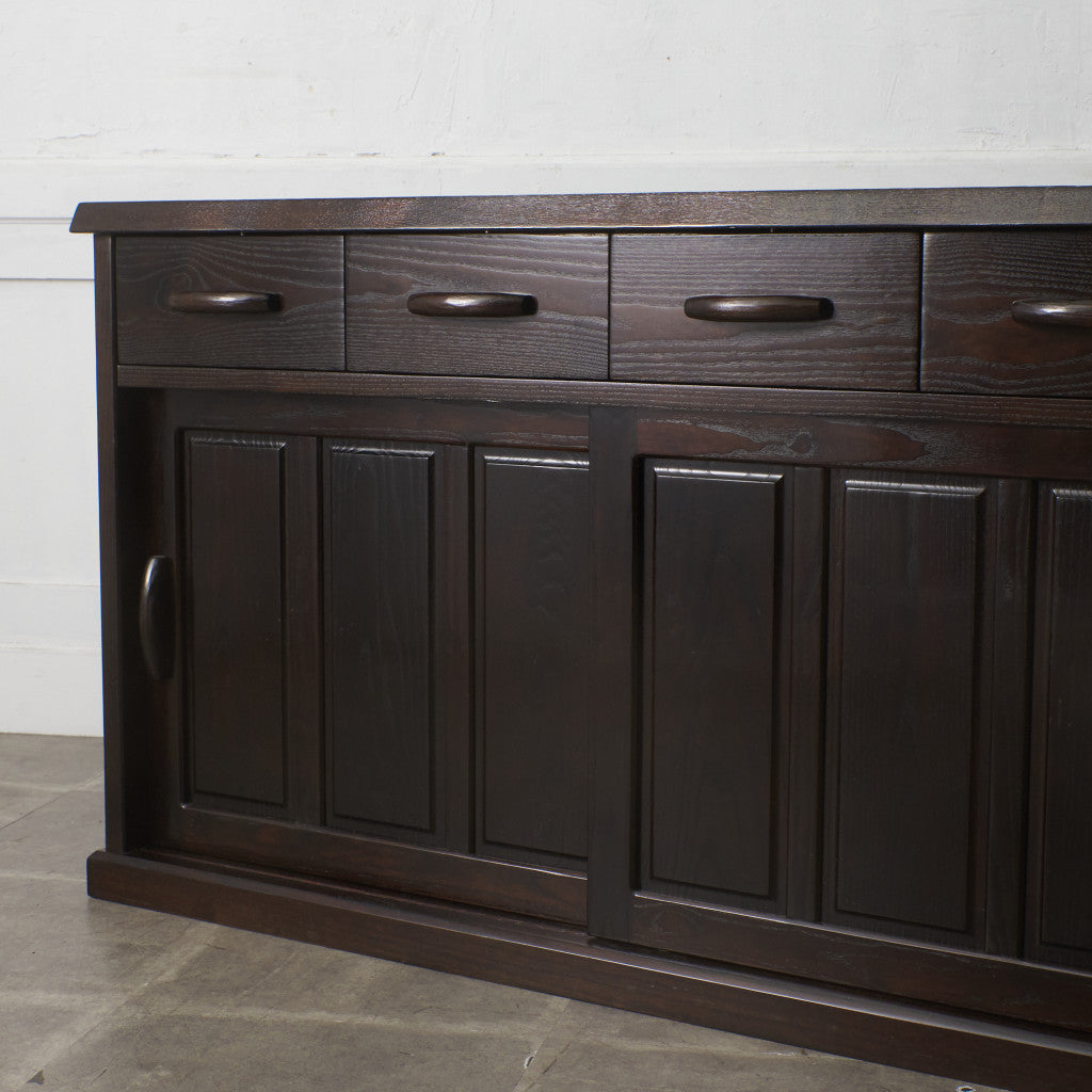 欅材 カウンター 150