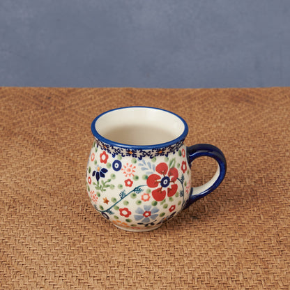 ポーリッシュポタリー マグカップ レッド