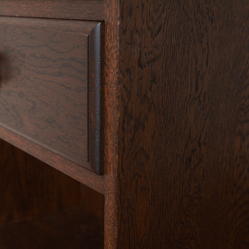 クラシック オーク材 サイドキャビネット