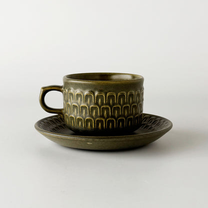 Pennine ペンニン カップ&ソーサー カンブリアグリーン