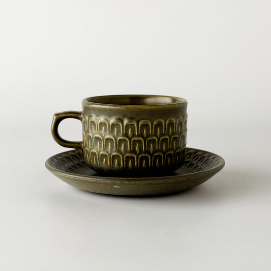 Pennine ペンニン カップ&ソーサー カンブリアグリーン