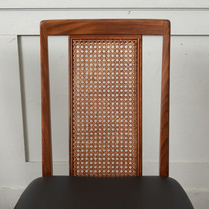 ケインバックチェア 4脚セット / 張替済