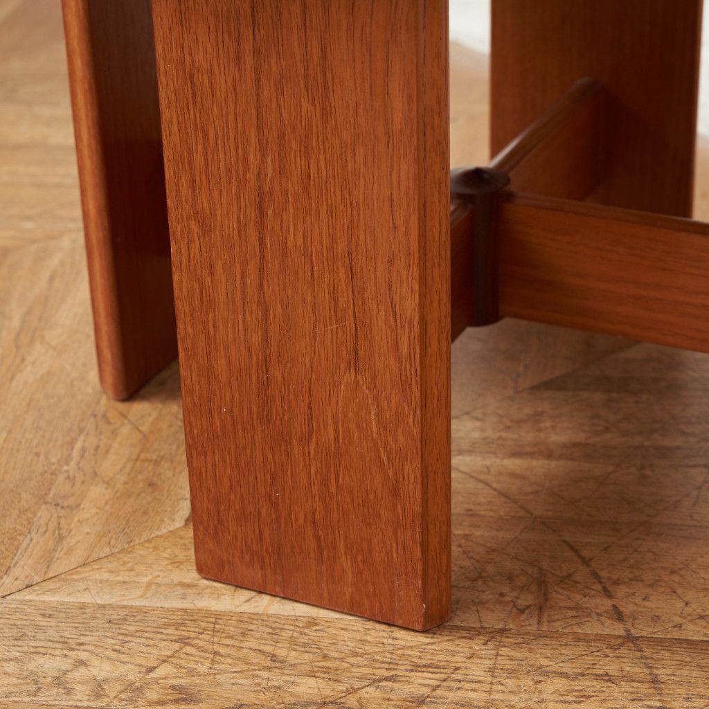 ヴィンテージ タイルトップ サイドテーブル