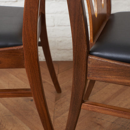 Brazilia ダブルバックチェア 2脚セット / 張替済