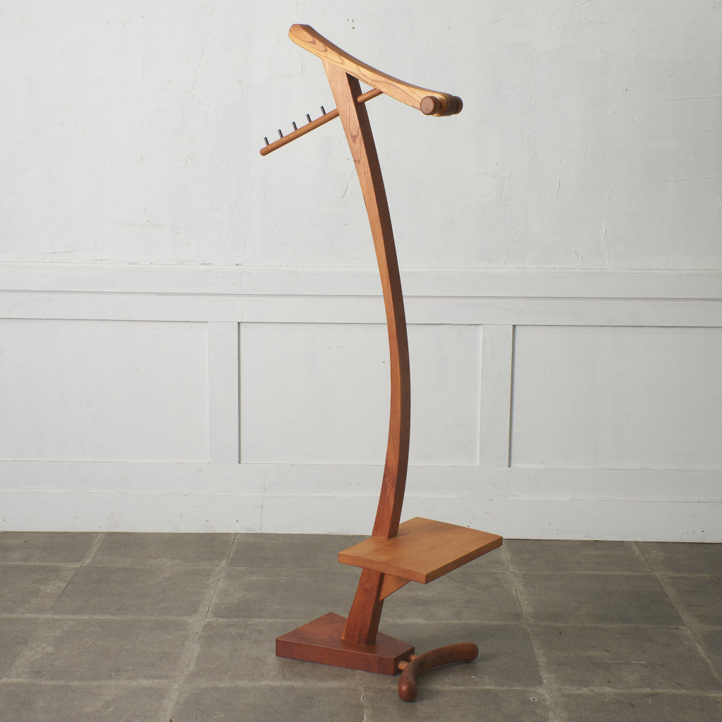 作家物 無垢材 コートハンガー