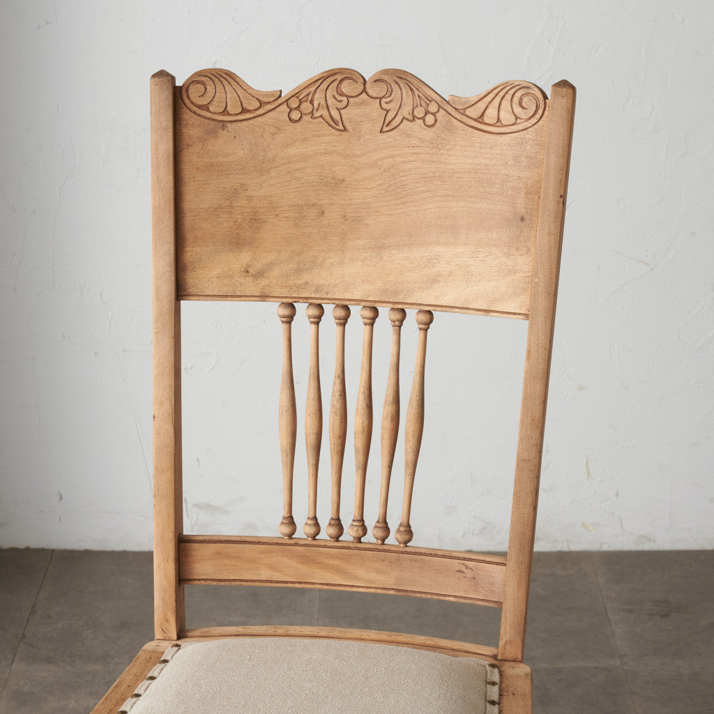 ストリップド加工 ダイニングチェア / 張替済