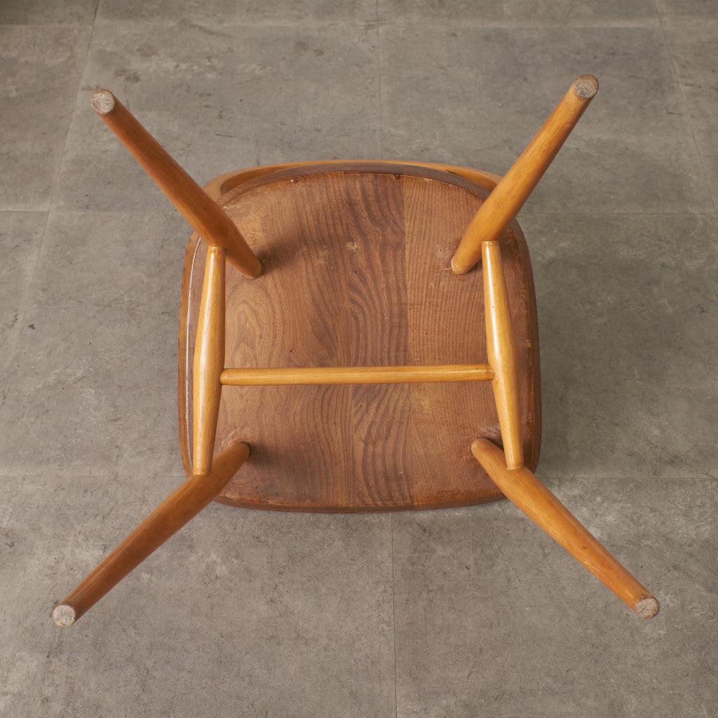 4本スポーク フープバックチェア