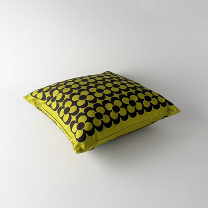 Hornsea クッション Repeat Flower グリーン