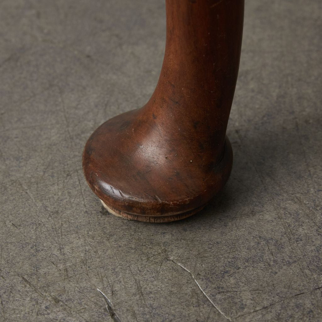 アンティーク ウォールナット材 両袖デスク