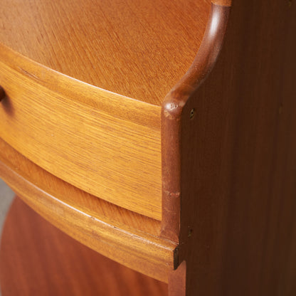 十字扉 ヴィンテージ トールコーナーキャビネット