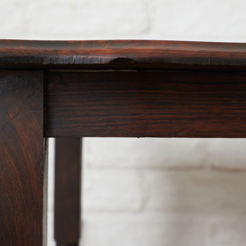 英国アンティーク オーク材 サイドテーブル