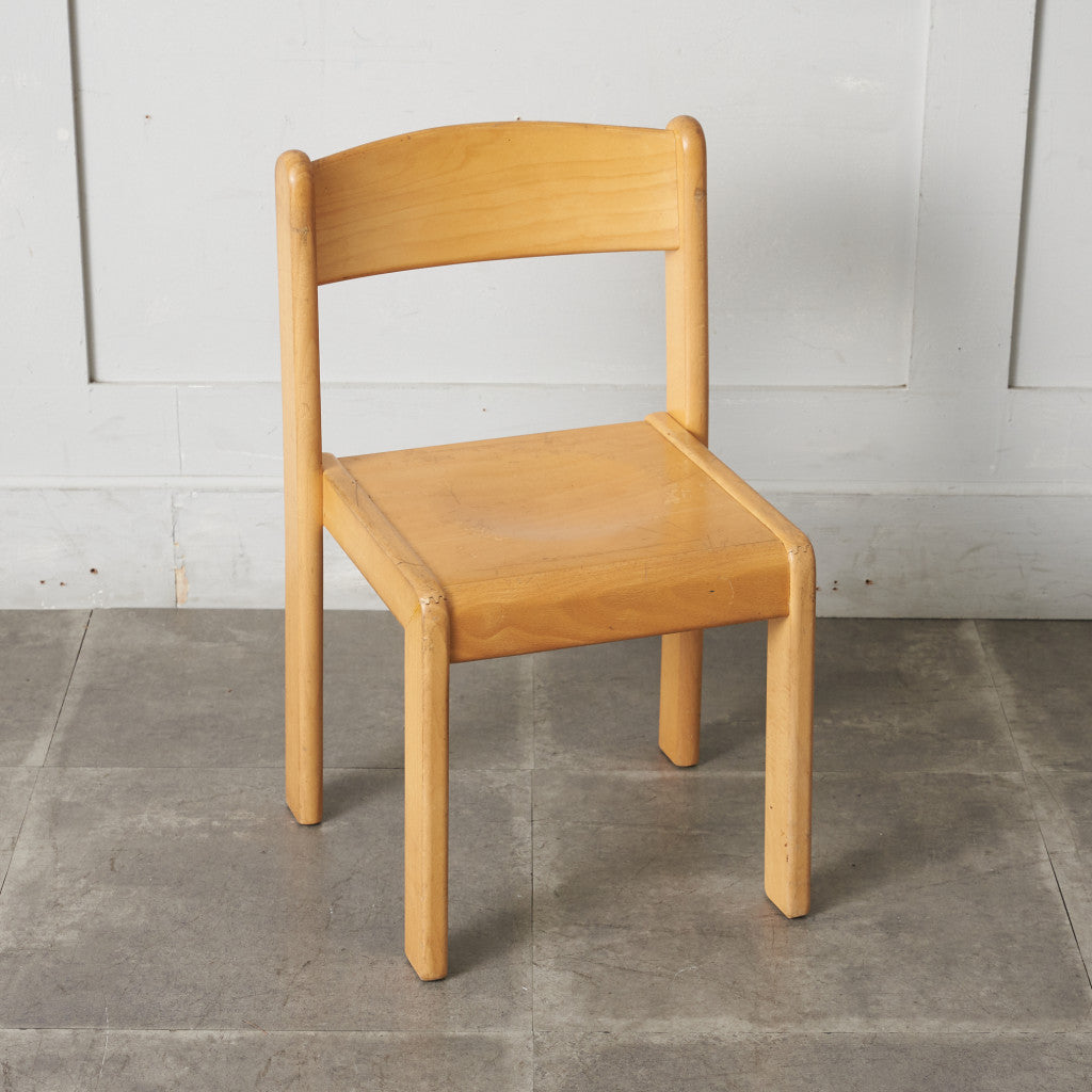 英国ヴィンテージ スタッキングスクールチェア