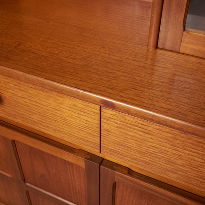 十字扉 ヴィンテージ ハイサイドボード