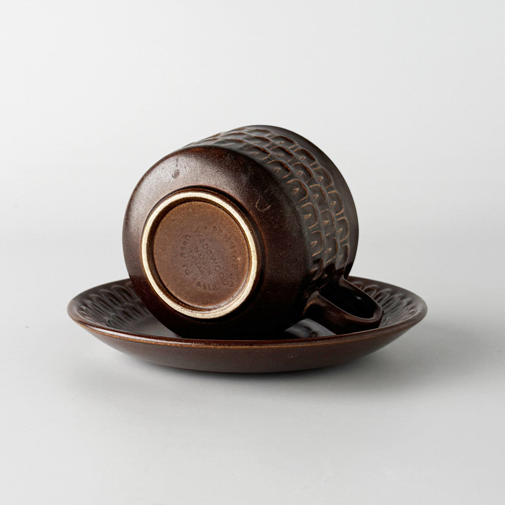 Pennine ペンニン カップ＆ソーサー ブラウン