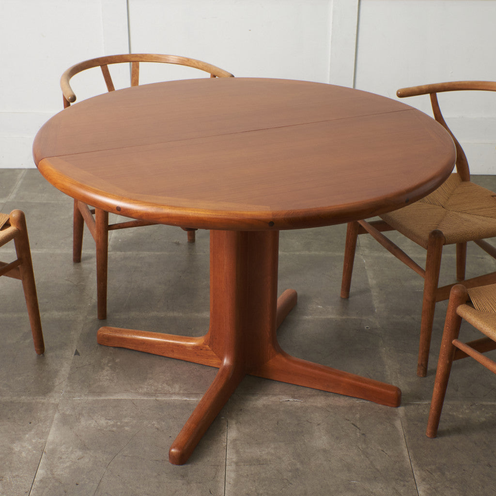 デンマークヴィンテージ エクステンション ラウンドダイニング