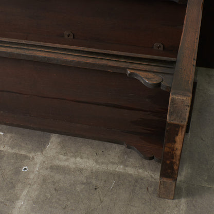 オランダ民芸 オーク材 サイドボード