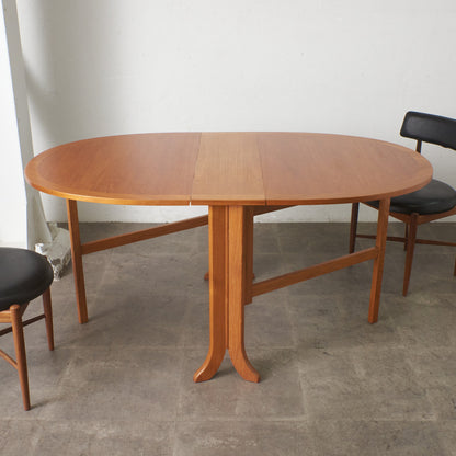 ヴィンテージ ドロップリーフ ゲートレッグテーブル