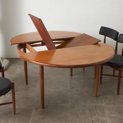 エクステンション ラウンドダイニングテーブル