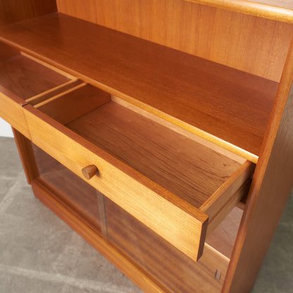 ヴィンテージ ガラスキャビネット