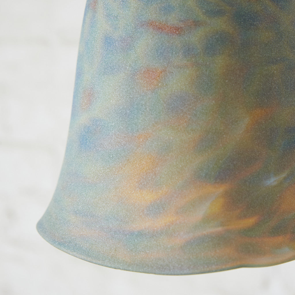 西欧アンティーク ガラスシェード ペンダントライト