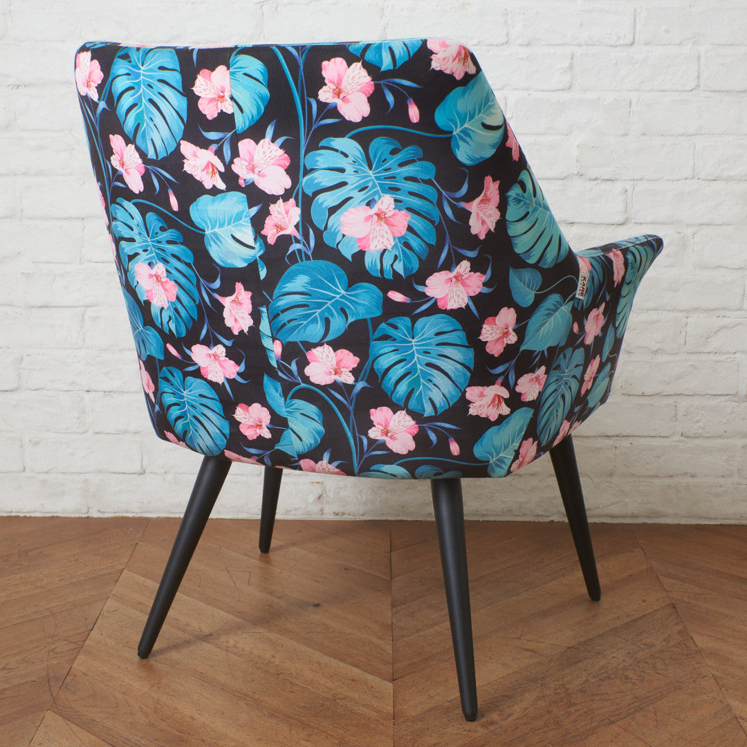 FLOWER POWER BLUE アームチェア – rocca rocca