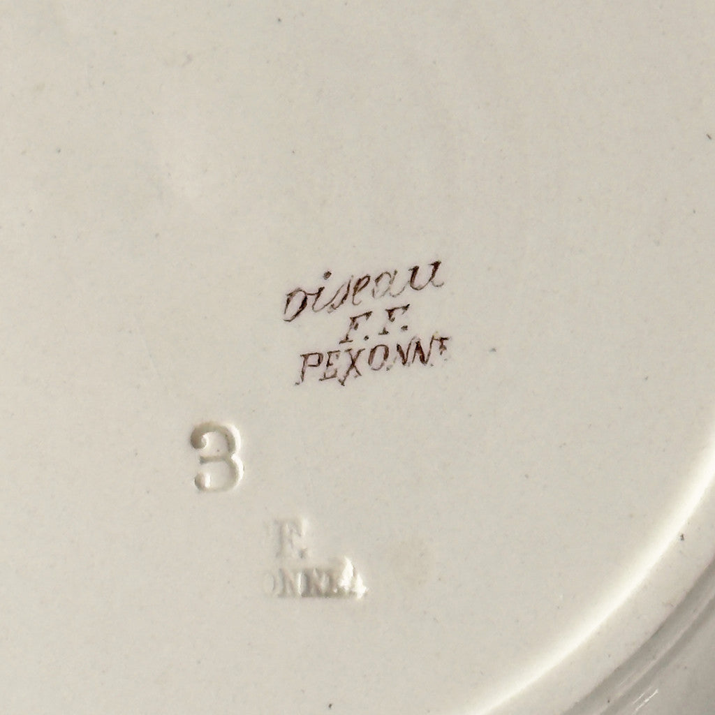 Oiseaux ペクソンヌ プレート