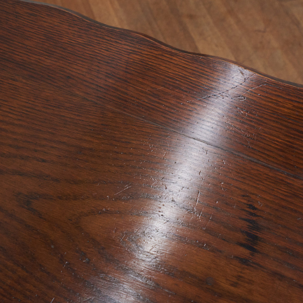 英国アンティーク オーク材 サイドテーブル