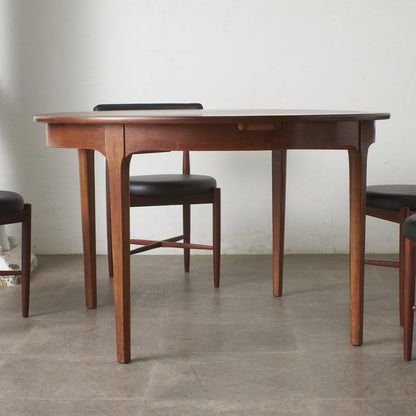 エクステンション ラウンド ダイニングテーブル