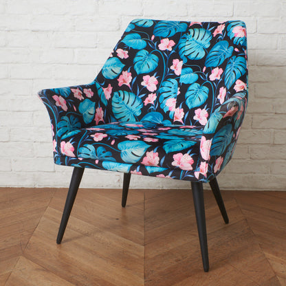 FLOWER POWEＲ BLUE アームチェア