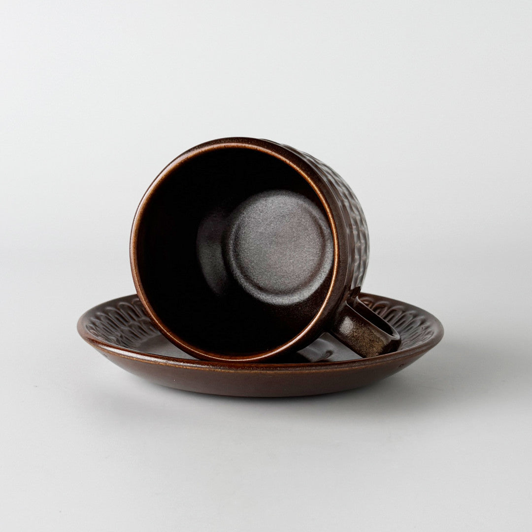 Pennine ペンニン カップ＆ソーサー ブラウン