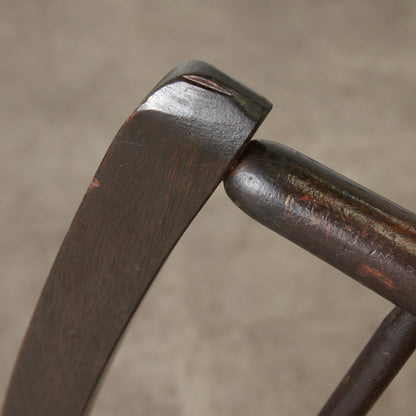 英国アンティーク ラッシュシート ロッキングチェア